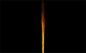 HTML5 Canvas烟花喷泉动画特效